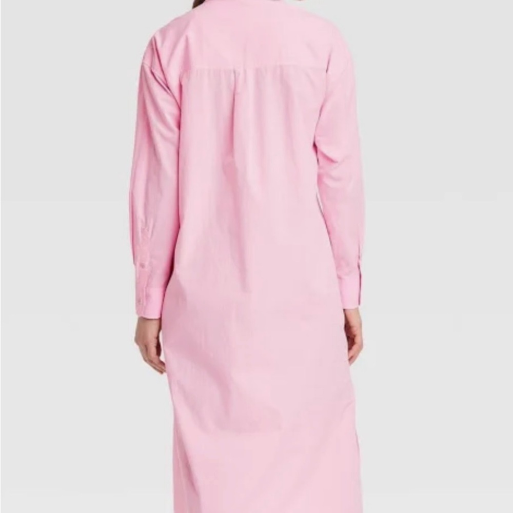 Universal Thread Long Sleeve Pink Dress - Picture 2 of 7